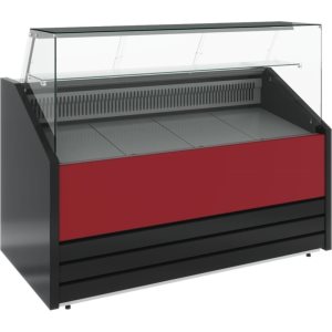 Витрина холодильная Carboma GC75 VV 1,5-1 фронт нестандартный цвет (динамика) - Изображение 2