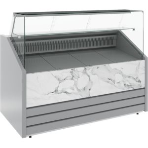 Витрина холодильная Carboma GC75 VV 1,5-1 фронт нестандартный цвет (динамика) - Изображение 6