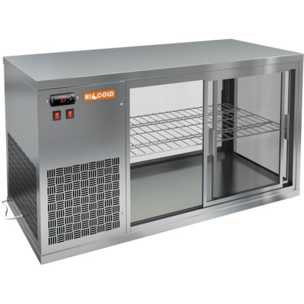 Витрина холодильная настольная HICOLD VRL 900 L