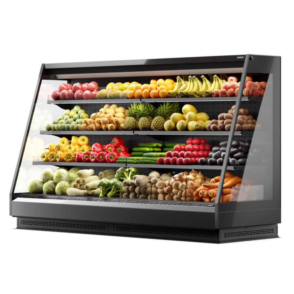 Горка холодильная Dazzl Vega 090 H160 250 фруктовая