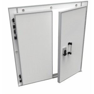 Дверь холодильная распашная двустворчатая НТ-РДД-1600*2800/120 - Изображение 2