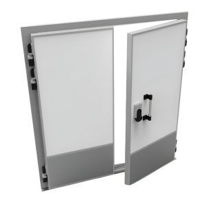 Дверь холодильная распашная двустворчатая НТ-РДД-1400*3000/120 - Изображение 4