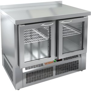 Стол холодильный среднетемпературный HiCold SNEG 11 HT увеличенная столешница