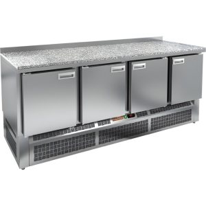 Стол холодильный среднетемпературный HiCold GNE 1111/TN камень