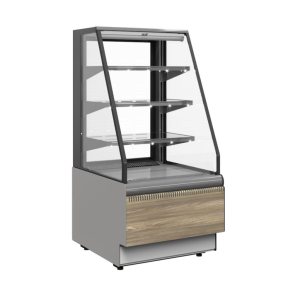 Витрина кондитерская Carboma KC70 VM 0,9-2 Standart Паттерн открытая (0110 Мариель)