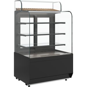 Витрина кондитерская Carboma KR70 N 1,3-1 Light (9005) нейтральная - Изображение 2