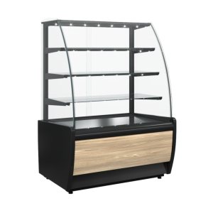 Витрина кондитерская Carboma K70 VM 0,9-1 Light Паттерн (0106 Седой дуб)