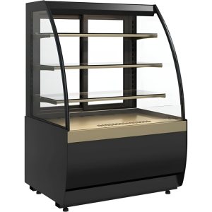 Витрина кондитерская Carboma K70 VM 1,3-2 Standard открытая (версия 2.0) (9005-0109)