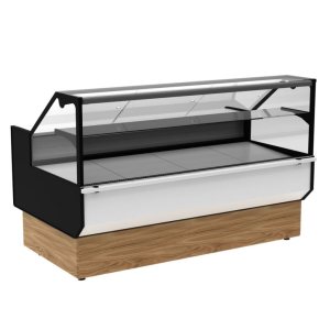 Витрина холодильная Carboma GC95 SV 1,5-1 (ВХСр-1,5 Carboma GC95 KombiLux) (0107 ольха)