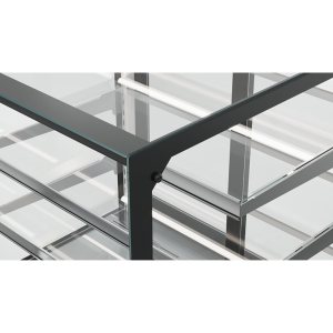 Витрина нейтральная Carboma КС71-110 N 1,2-1 (9005) - Изображение 4