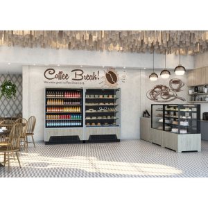 Горка холодильная Carboma FC20-07 VM 1,3-2 (версия 2.0) (цвет по схеме) - Изображение 2