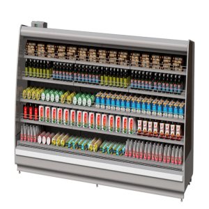 Горка холодильная Kifato Париж 1875 (встроенный агрегат)