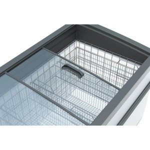 Ларь-бонета морозильная/холодильная Frostor UF 1900 ВЕ серая с корзинами - Изображение 2