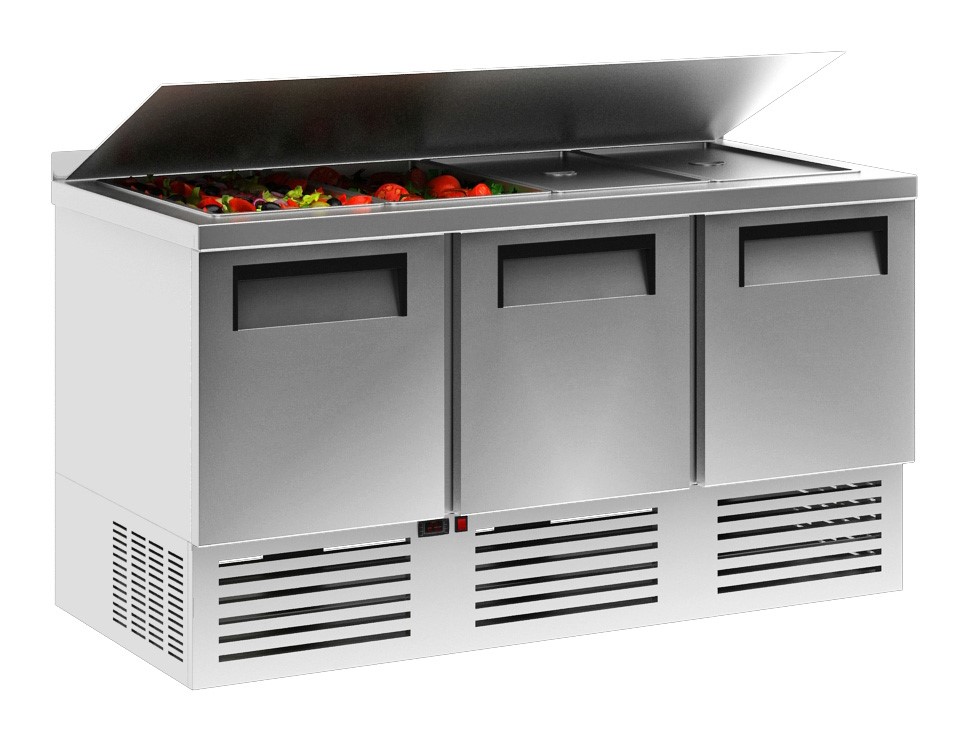 Холодильный стол для приготовления салатов Carboma T70 M2salGN-2 9006
