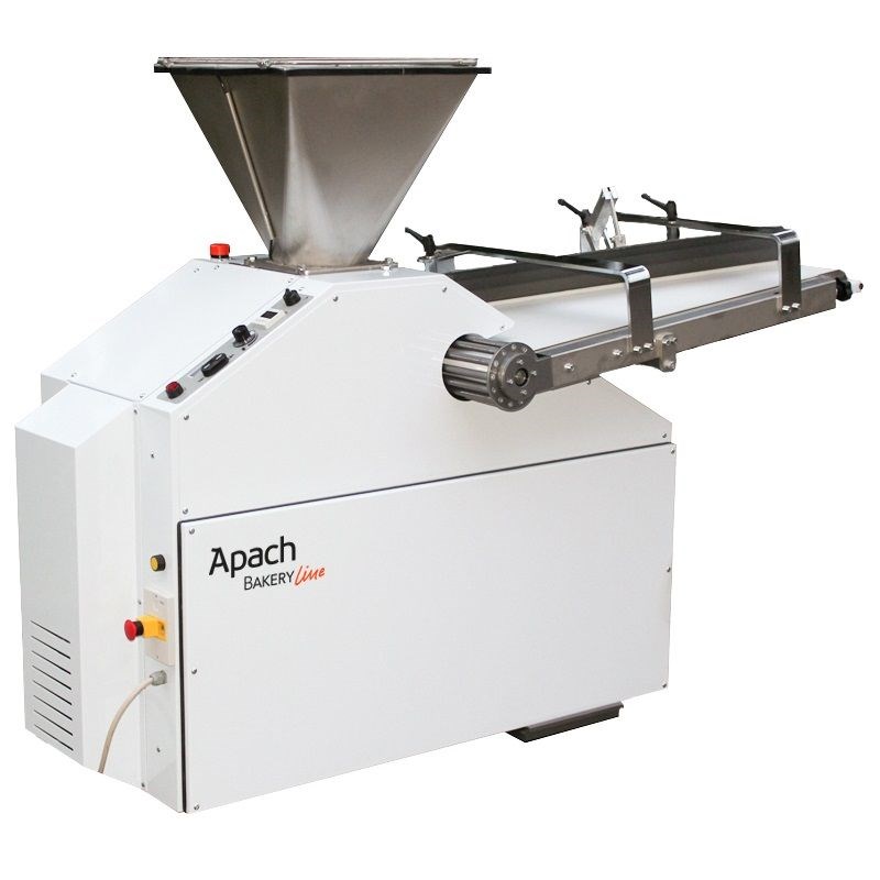 Тестоделитель вакуумный Apach Bakery Line SD120 SA с тефлоновым бункером, системой смазки и приводом конвейера